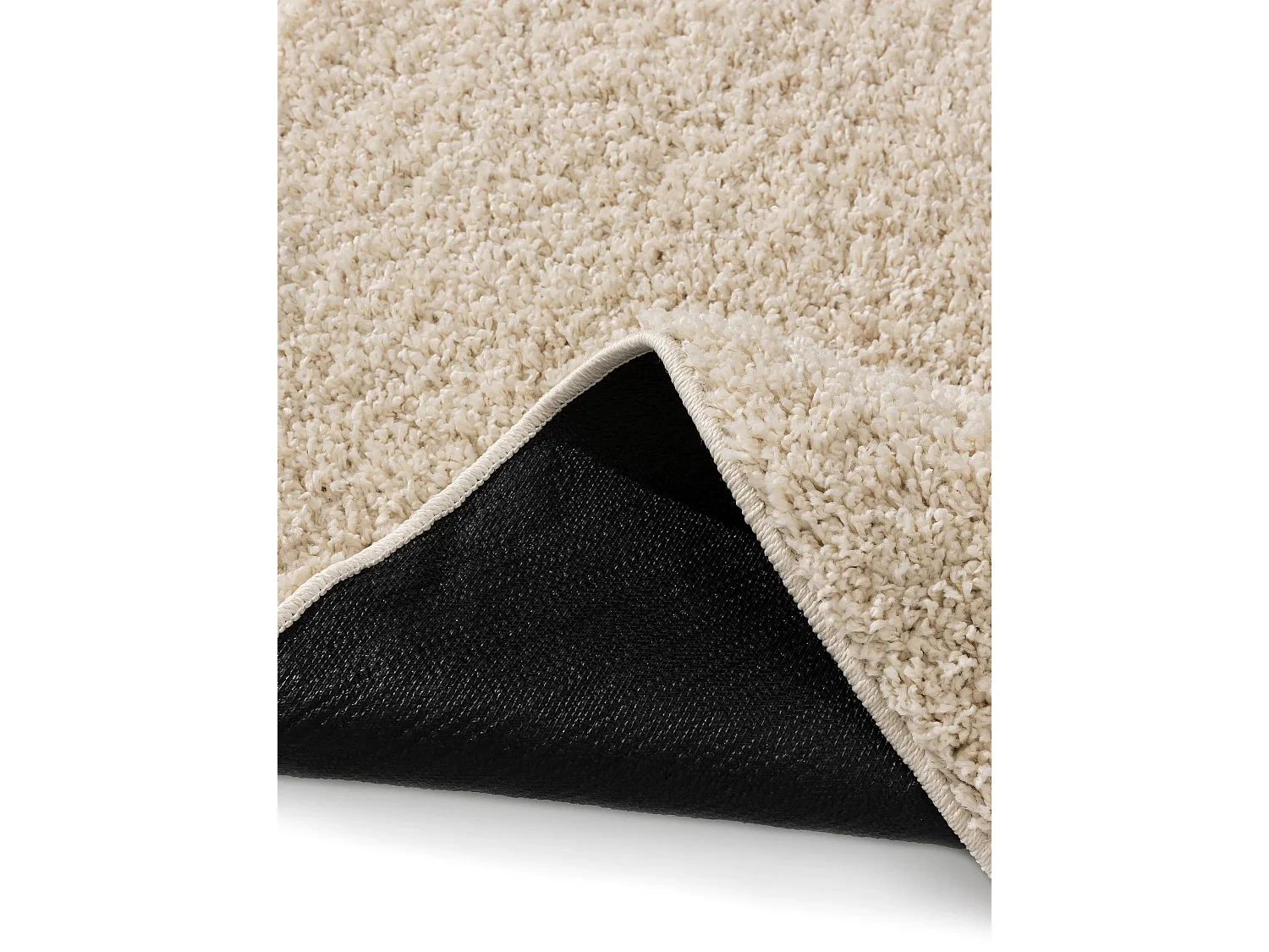 Tapis à poils longs Soho Crème ø 160 cm rond