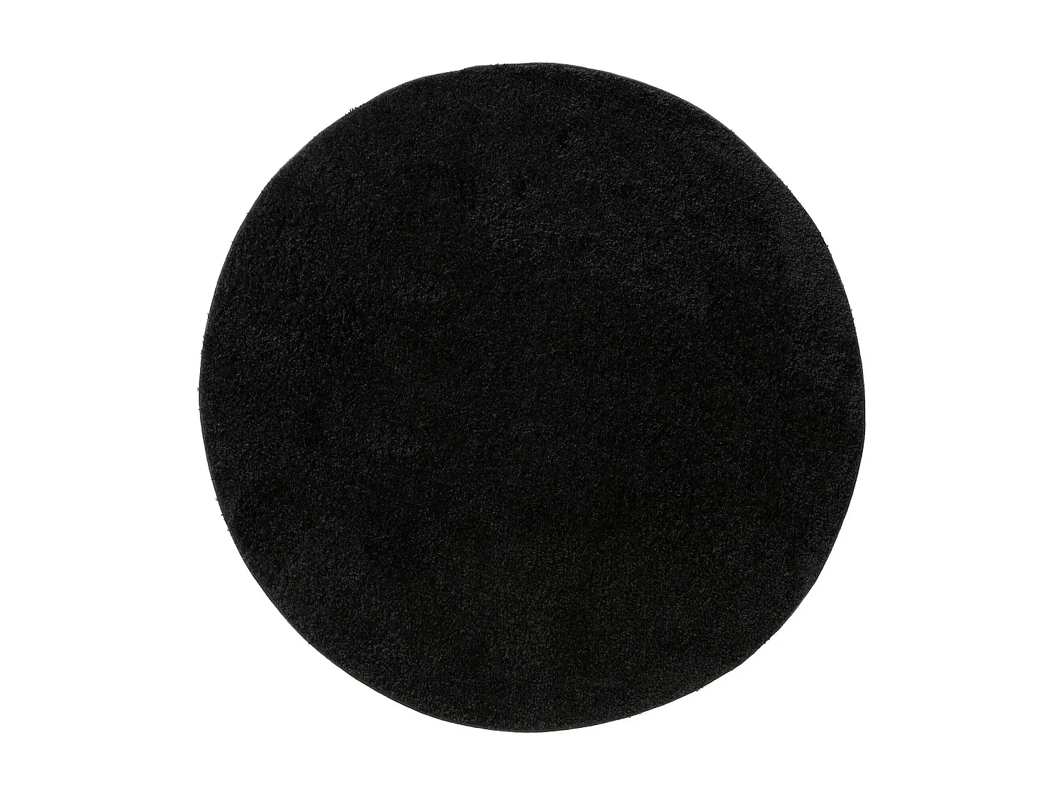 Tapis à poils longs Soho Noir ø 200 cm rond