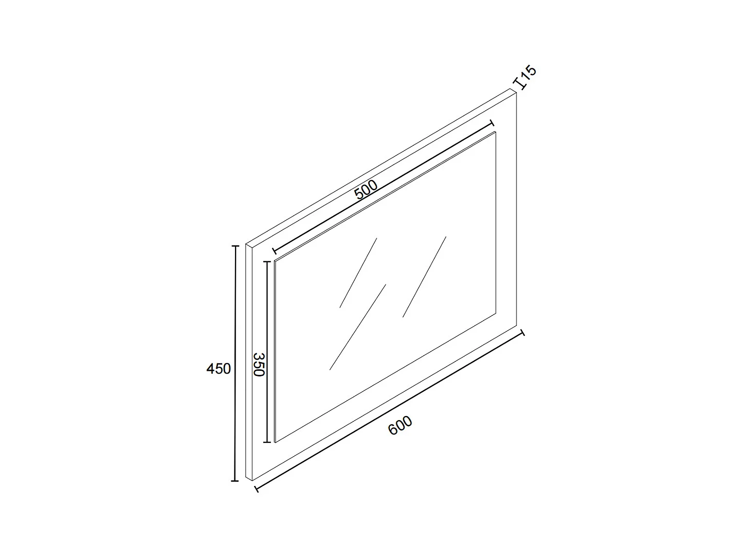 Spiegel Badspiegel Wandspiegel Malira
