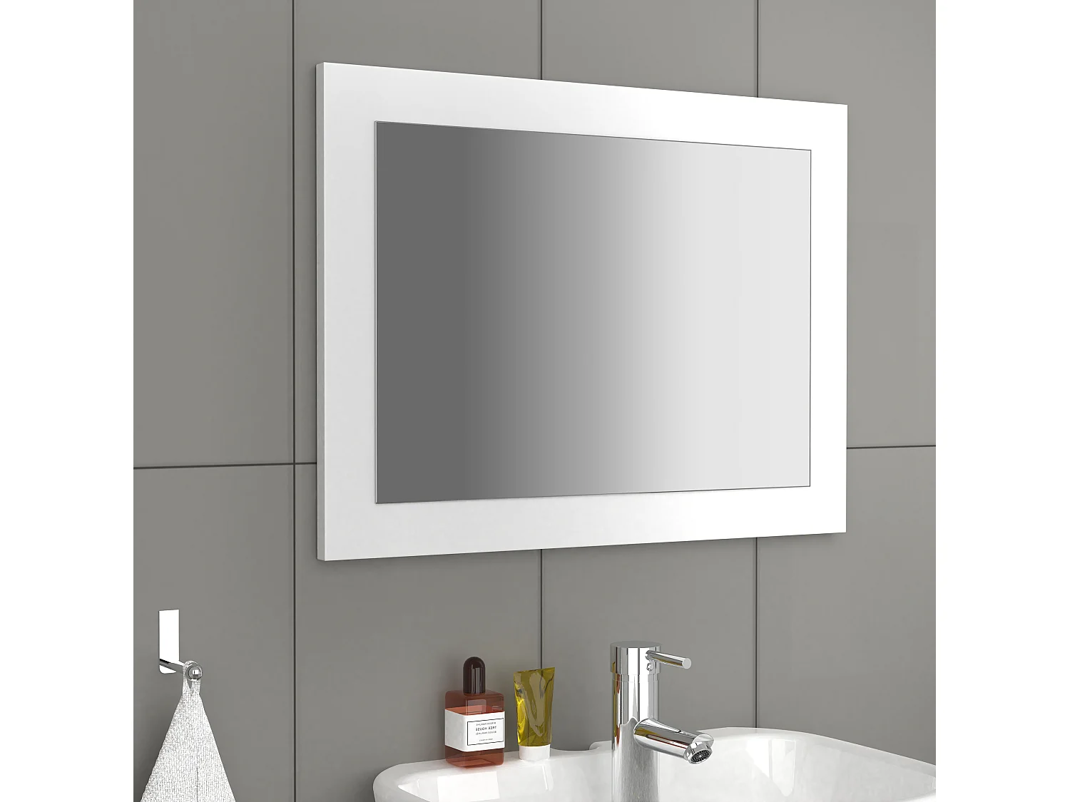 Miroir miroir de salle de bain miroir mural Malira