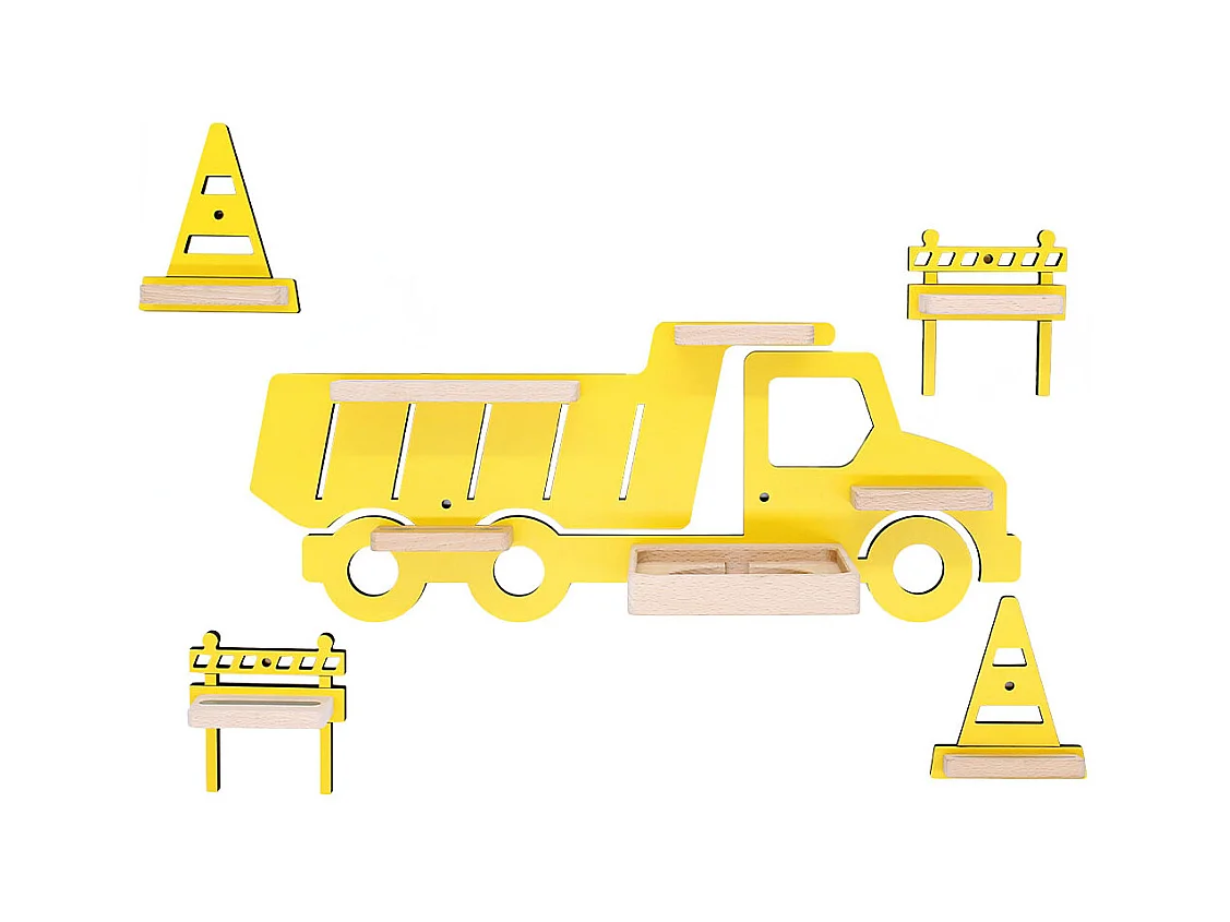 Shelf Truck Tipper Dla dzieci Toniebox Tonies