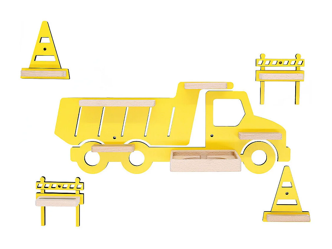 Etagère Camion Kipper Enfants Corps Tonies