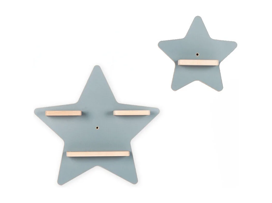 Regal Holz Stern Kinder Toniebox Tonies Figuren