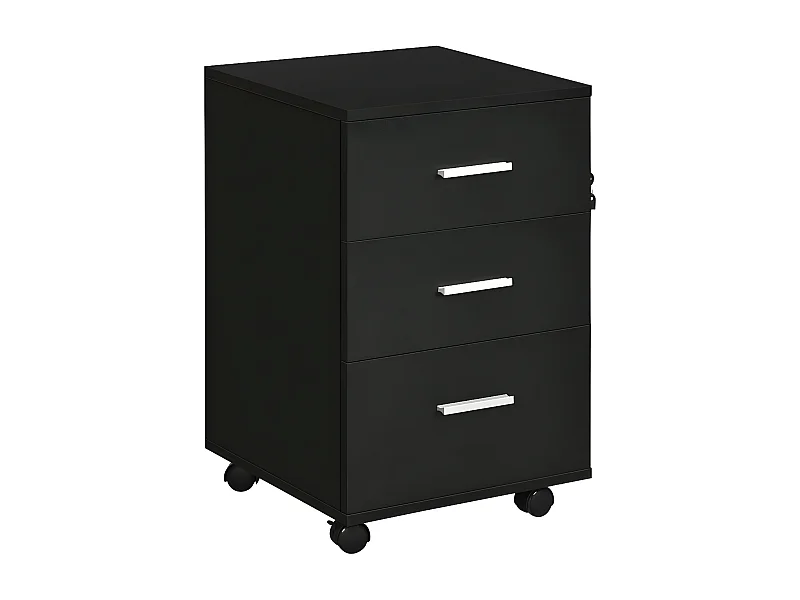 Caisson de bureau rangement JEANNE noir