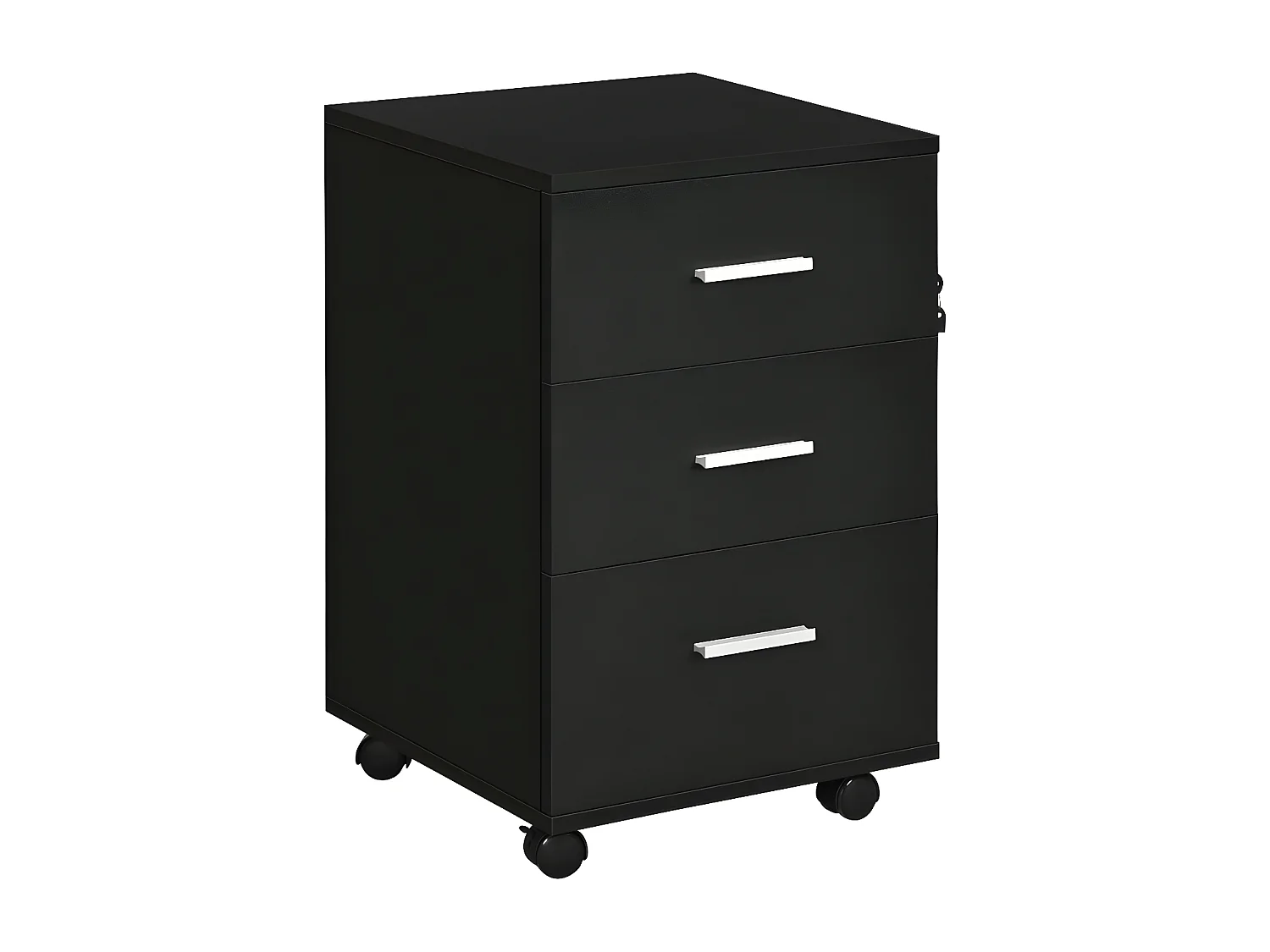 Caisson de bureau rangement JEANNE noir
