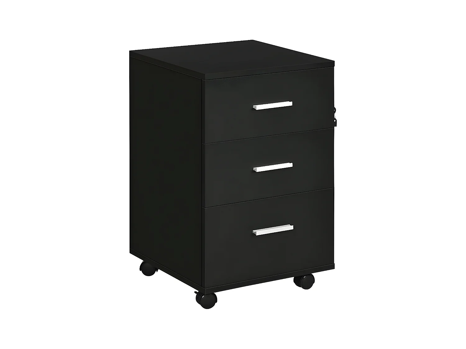 Caisson de bureau rangement JEANNE noir