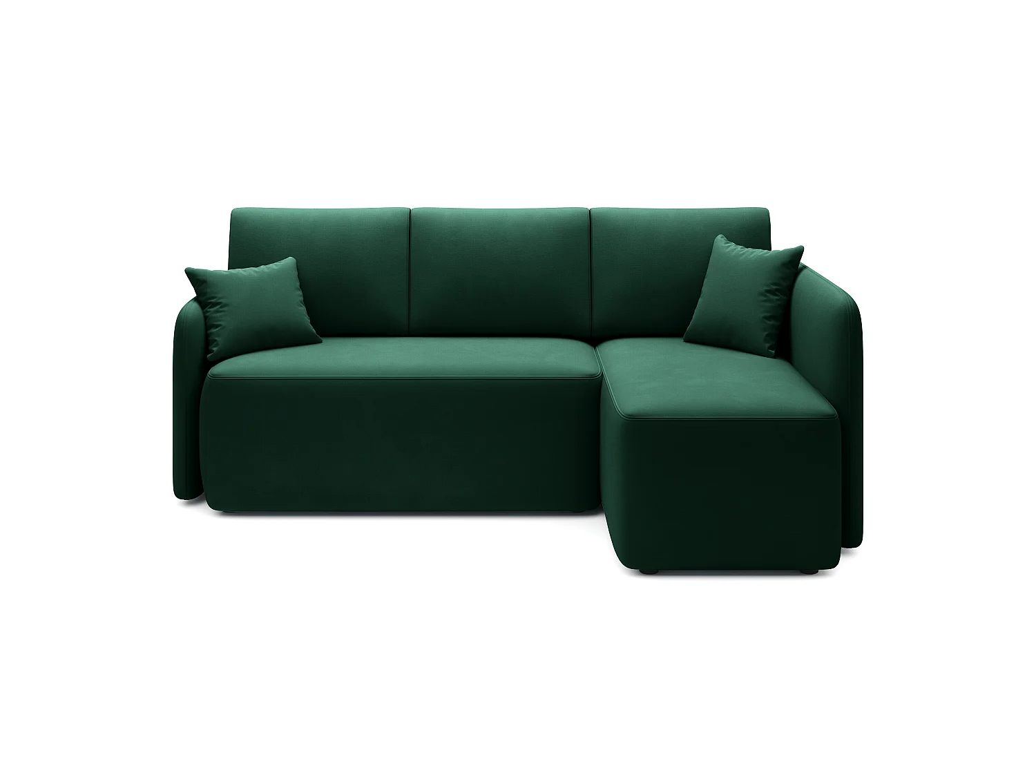 Hoekbank Sergy L/Stof-Groen