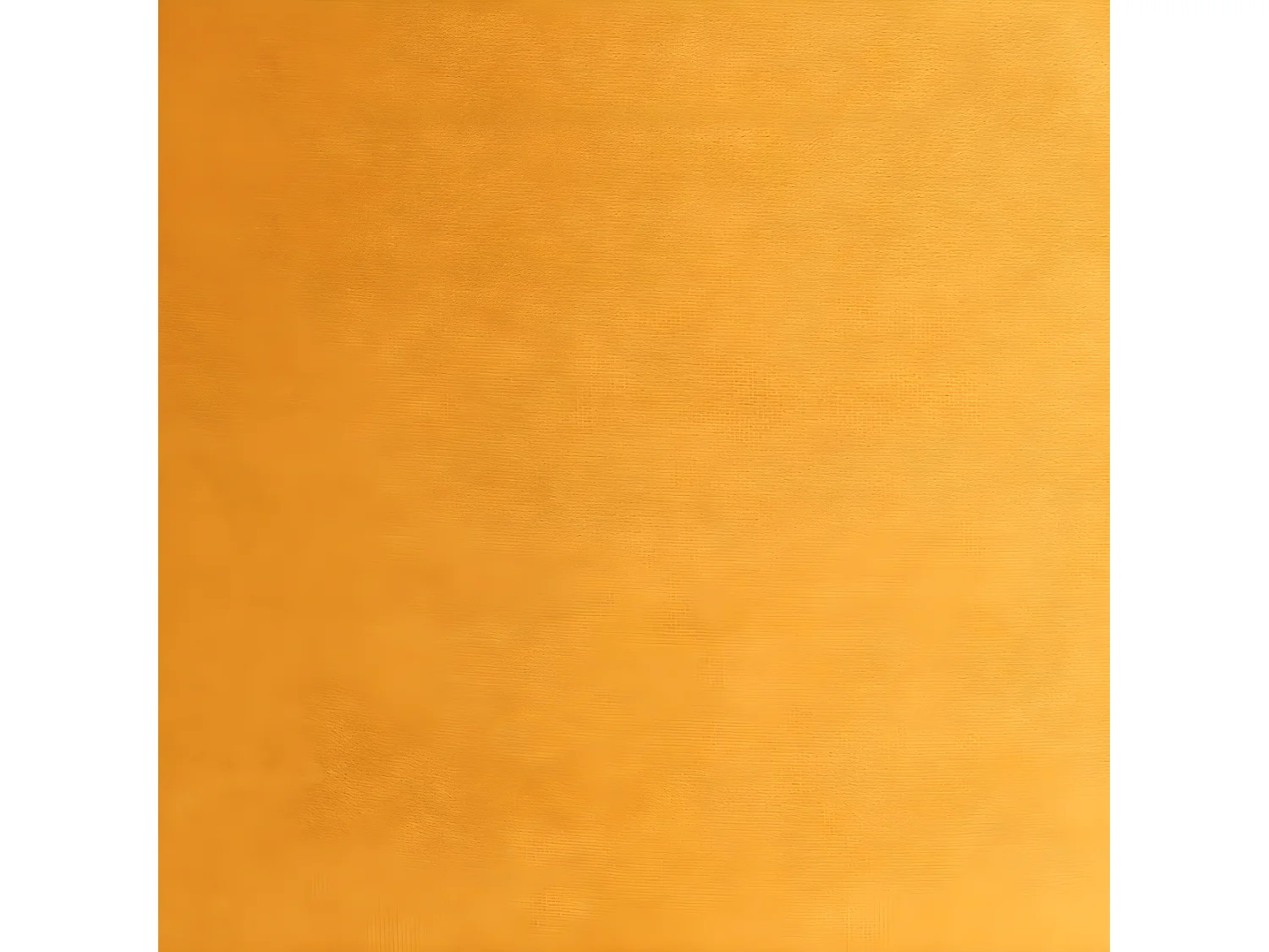 Pouf repose-pieds carré velours jaune ocre - AMARA