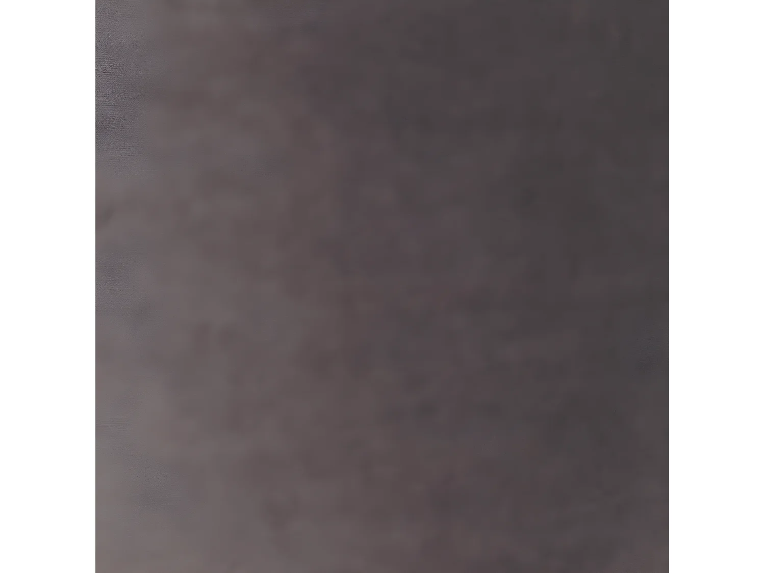 Pouf repose-pieds carré velours gris anthracite - AMARA