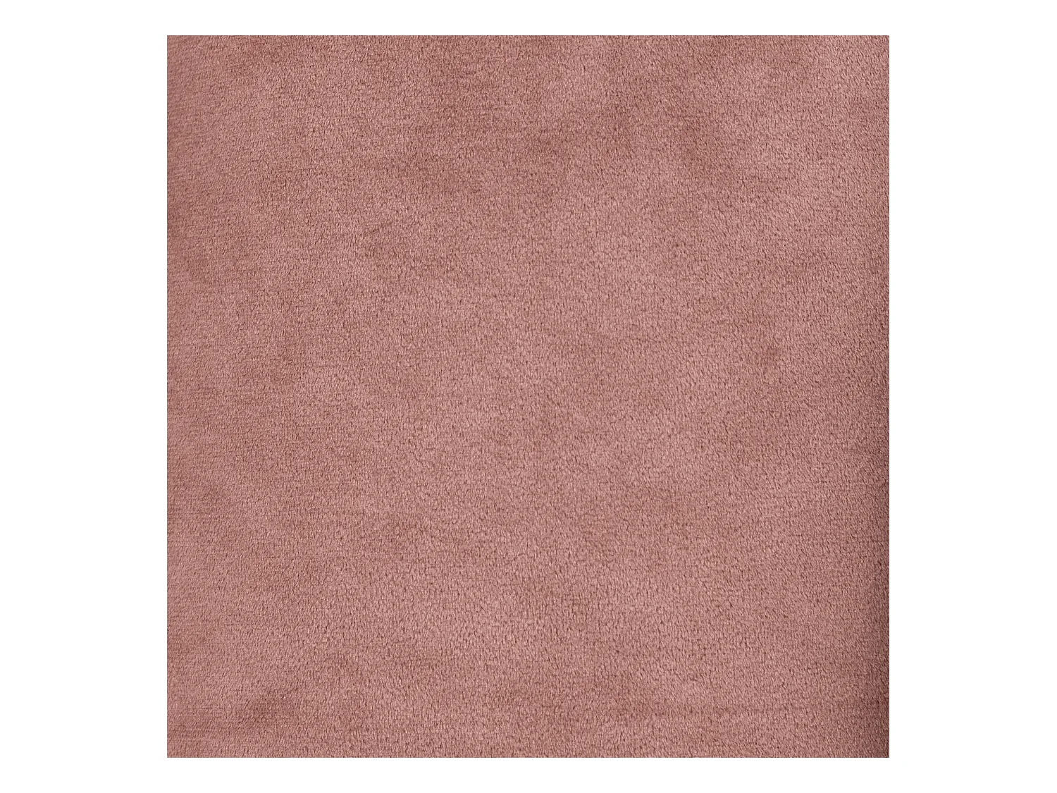 Pouf classique et son repose-pied velours rose - AURORA