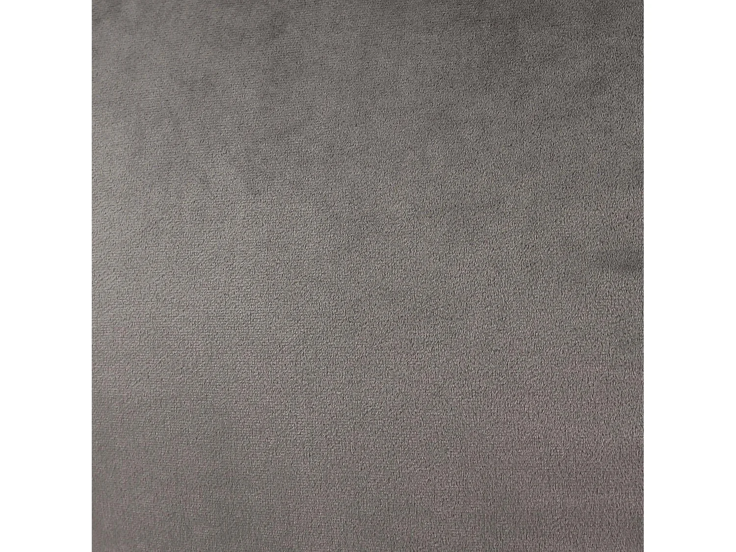 Pouf classique velours gris anthracite - AURORA