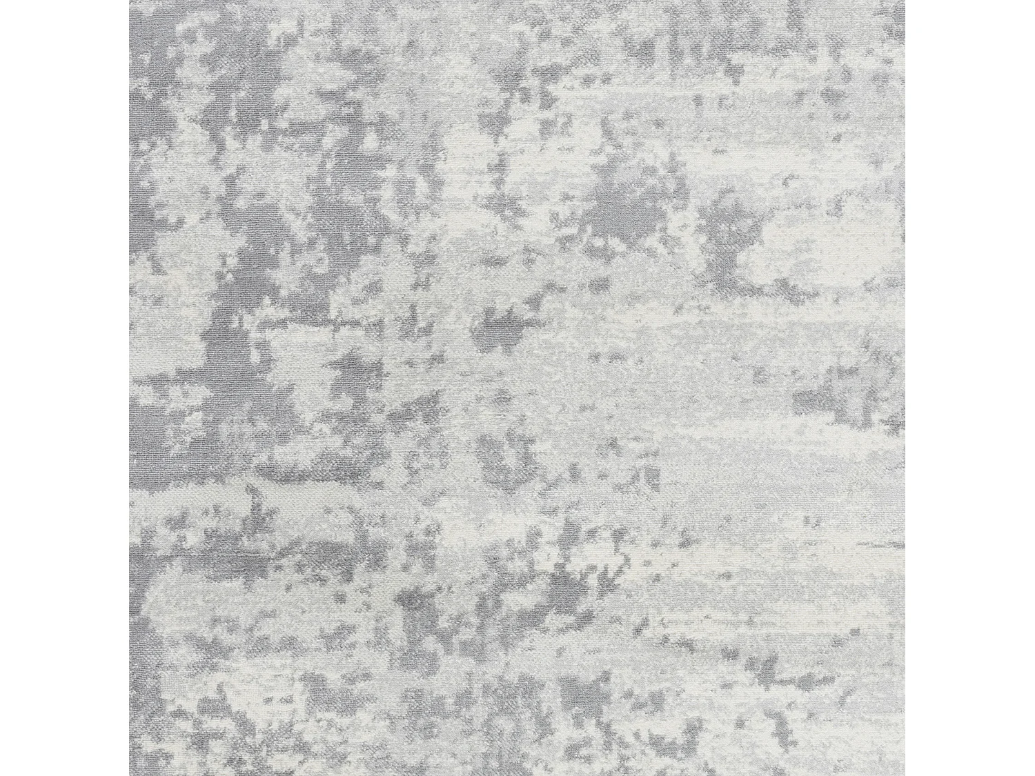 Rond Modern Abstract Tapijt - Grijs/Ivoor - Ø 160cm - VICTOIRE