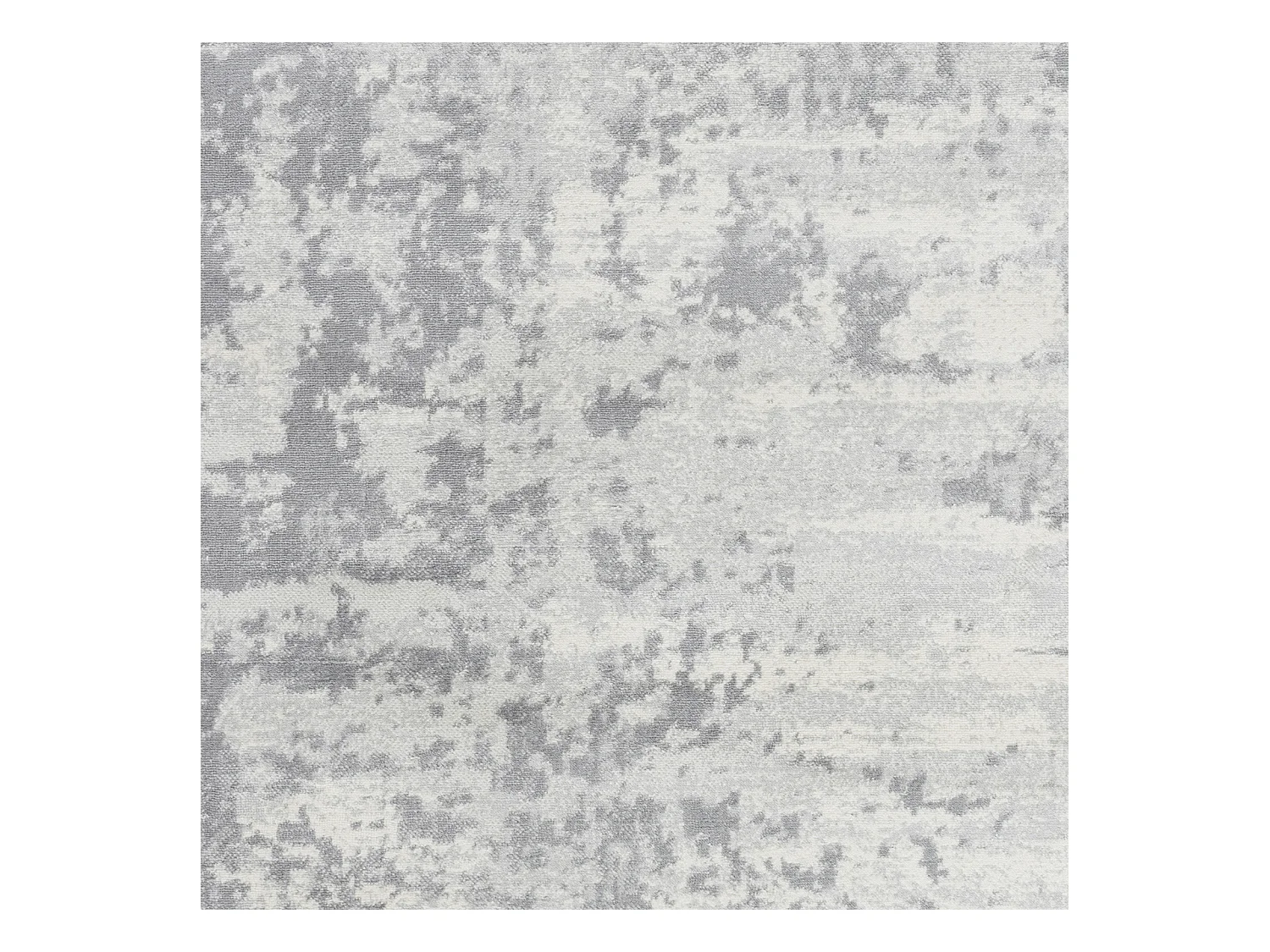Tapis Abstrait Moderne - Gris/Ivoire - 80x150cm - VICTOIRE