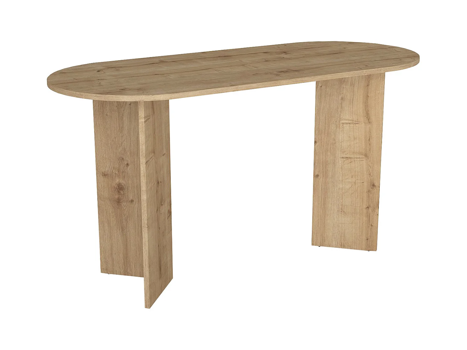 Mesa consola - Color: Natural claro - TOPANIA