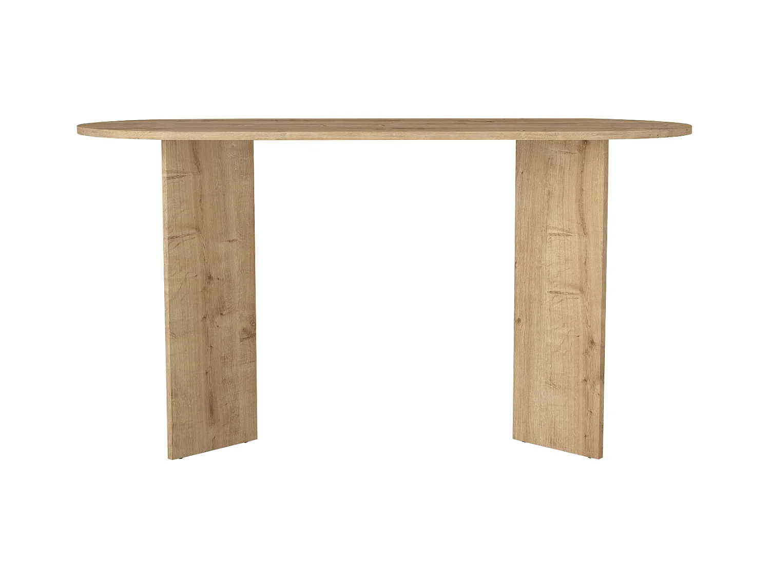 Mesa consola - Color: Natural claro - TOPANIA