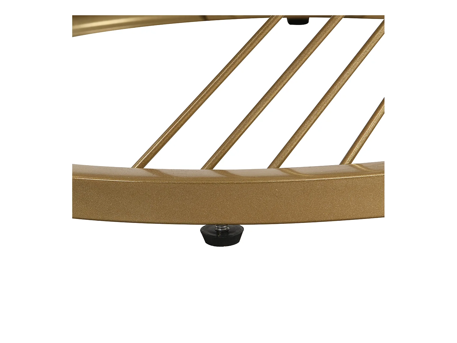 Set van 2 in elkaar passende salontafels, elegant stapelbaar, bijzettafel met goudkleurig marmereffect decor met lade, 70x70x45cm+50x50x40cm, zwart