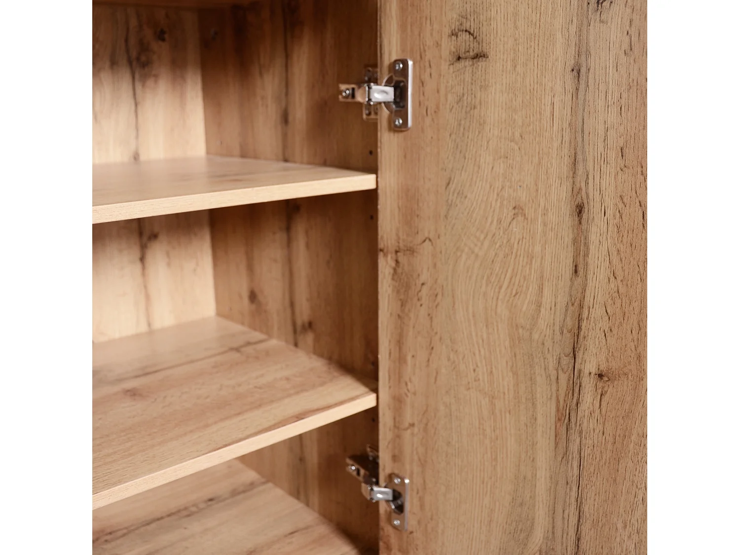 Multifunktionales Garderobenset - Garderobe mit 4 Haken, Spiegel, Schuhschrank - Wandgarderobe, Oberregal, Eingangsgarderobenbank 104x38,5x190cm