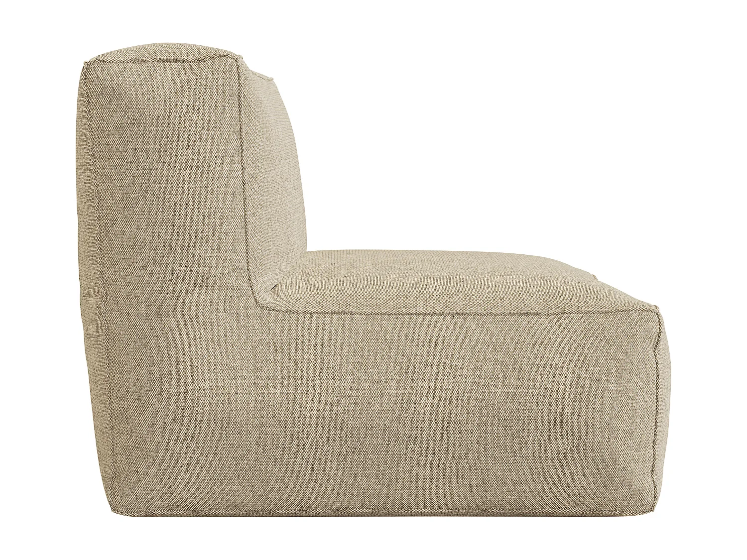 Hagestol i stoff - Beige - NOUMARA fra MYLIA