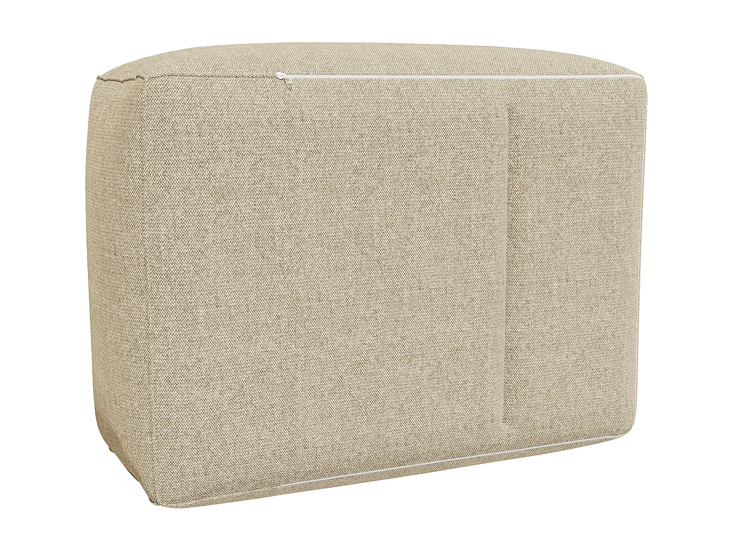 Trädgårdspuff i tyg - Beige - NOUMARA från MYLIA