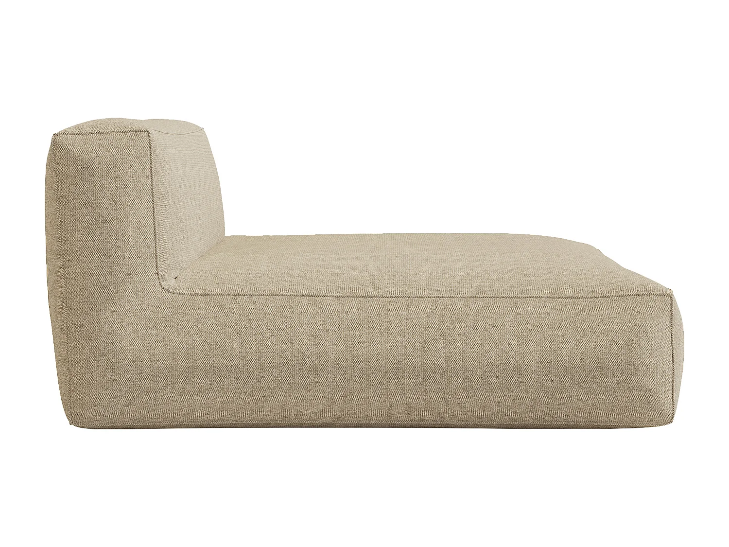 Bain de soleil XXL en tissu - Beige - NOUMARA de MYLIA