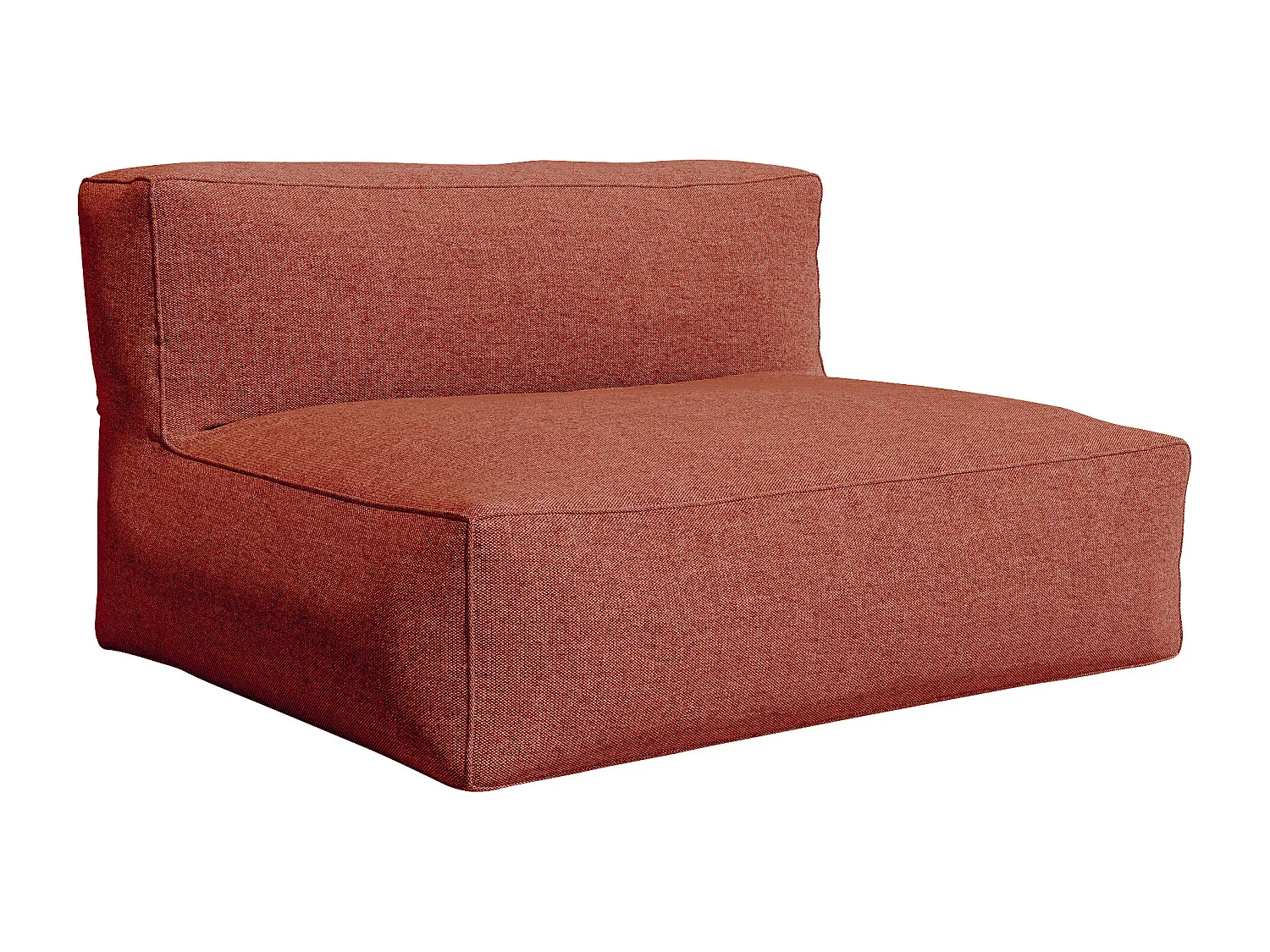 Canapé 2 places de jardin en tissu - Terracotta - NOUMARA de MYLIA