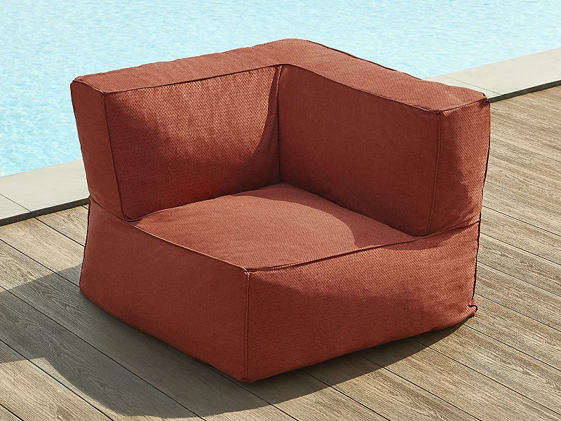 Tuinhoek van stof - Terracotta - NOUMARA van MYLIA