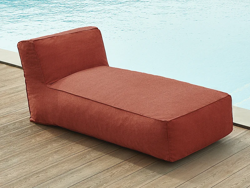 Penisola da giardino in Tessuto Terracotta  - NOUMARA di MYLIA