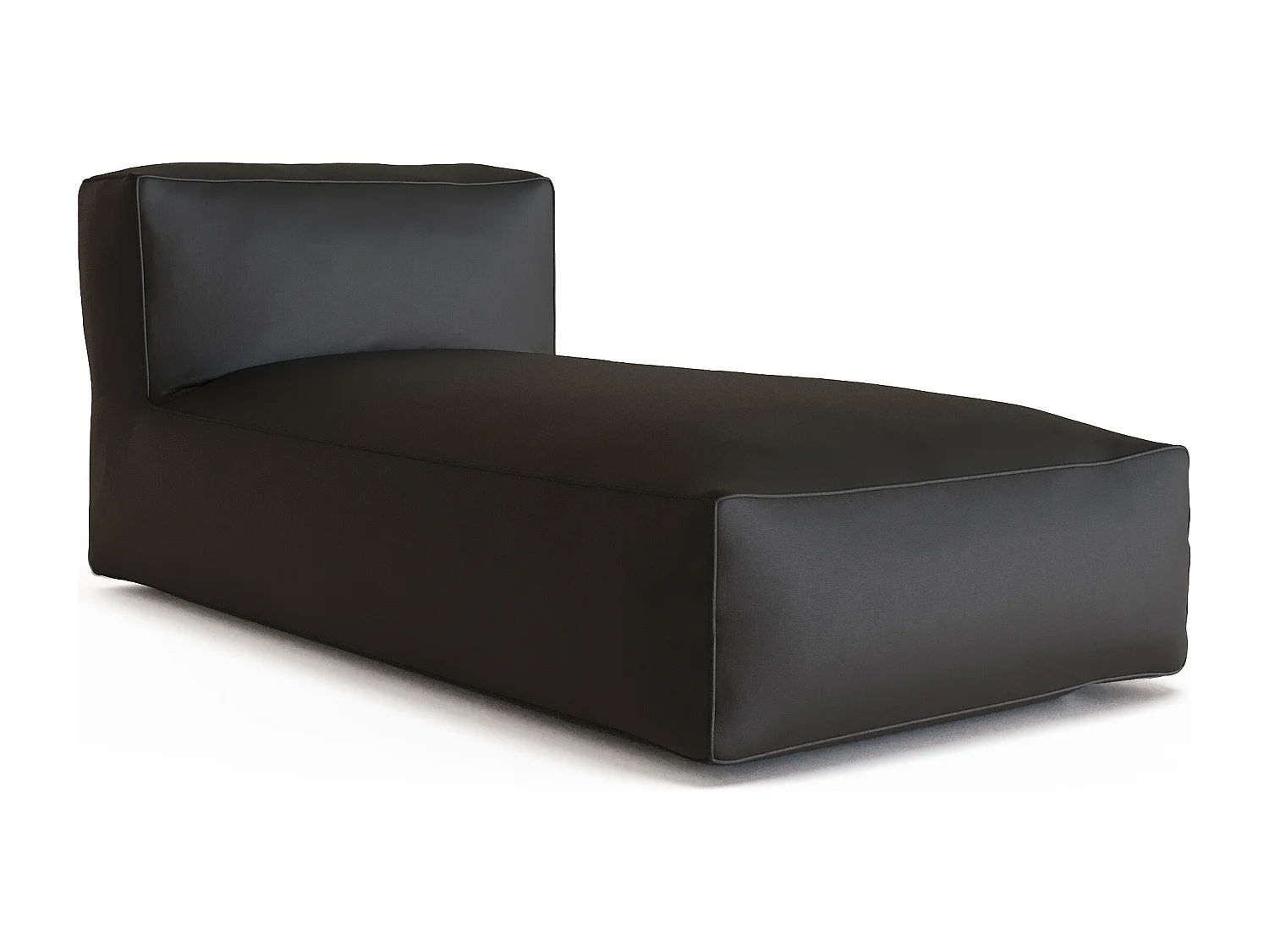 Trädgårdschäslong i tyg - Terrakotta - NOUMARA av MYLIA