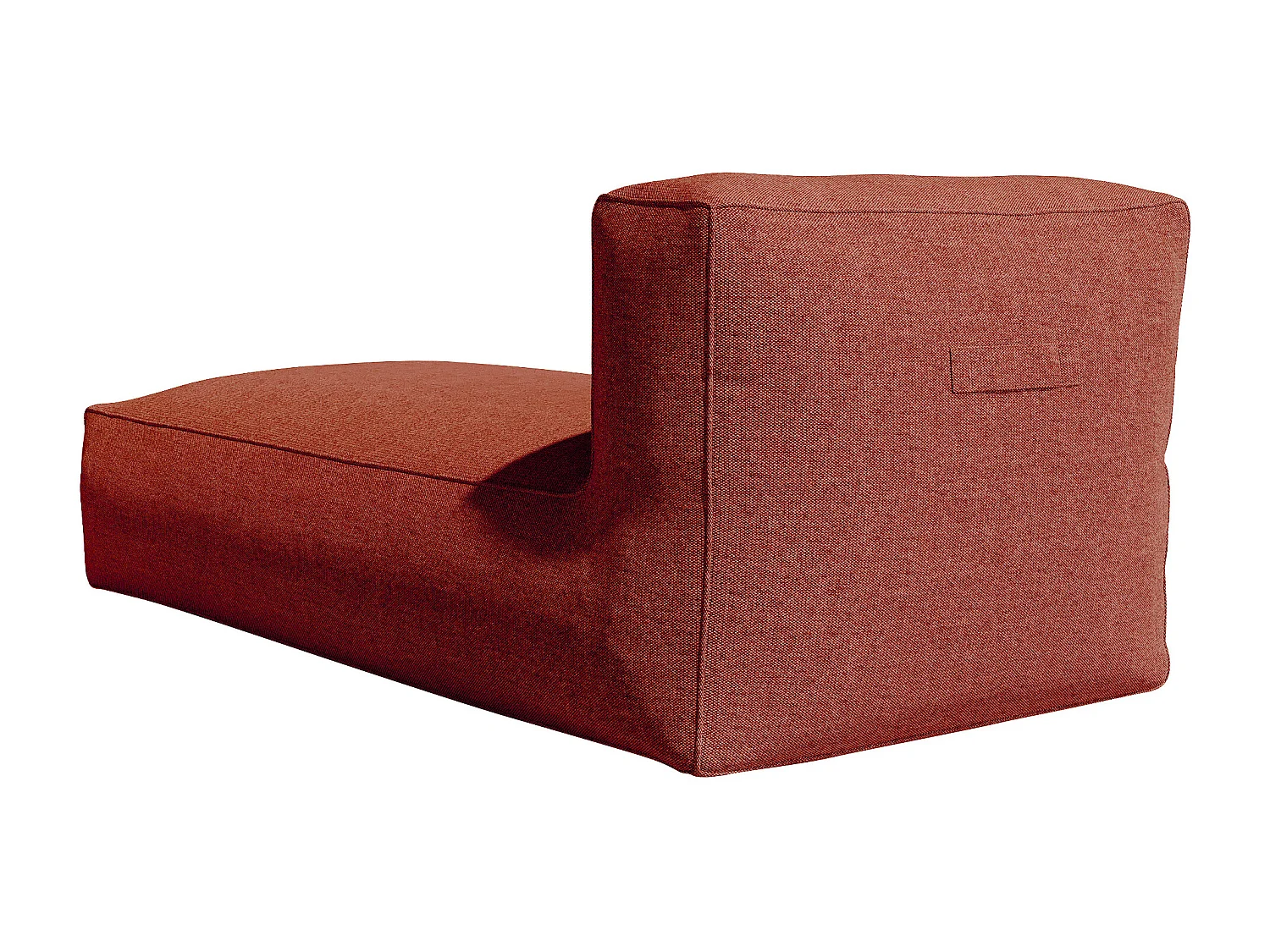 Méridienne de jardin en tissu - Terracotta - NOUMARA de MYLIA