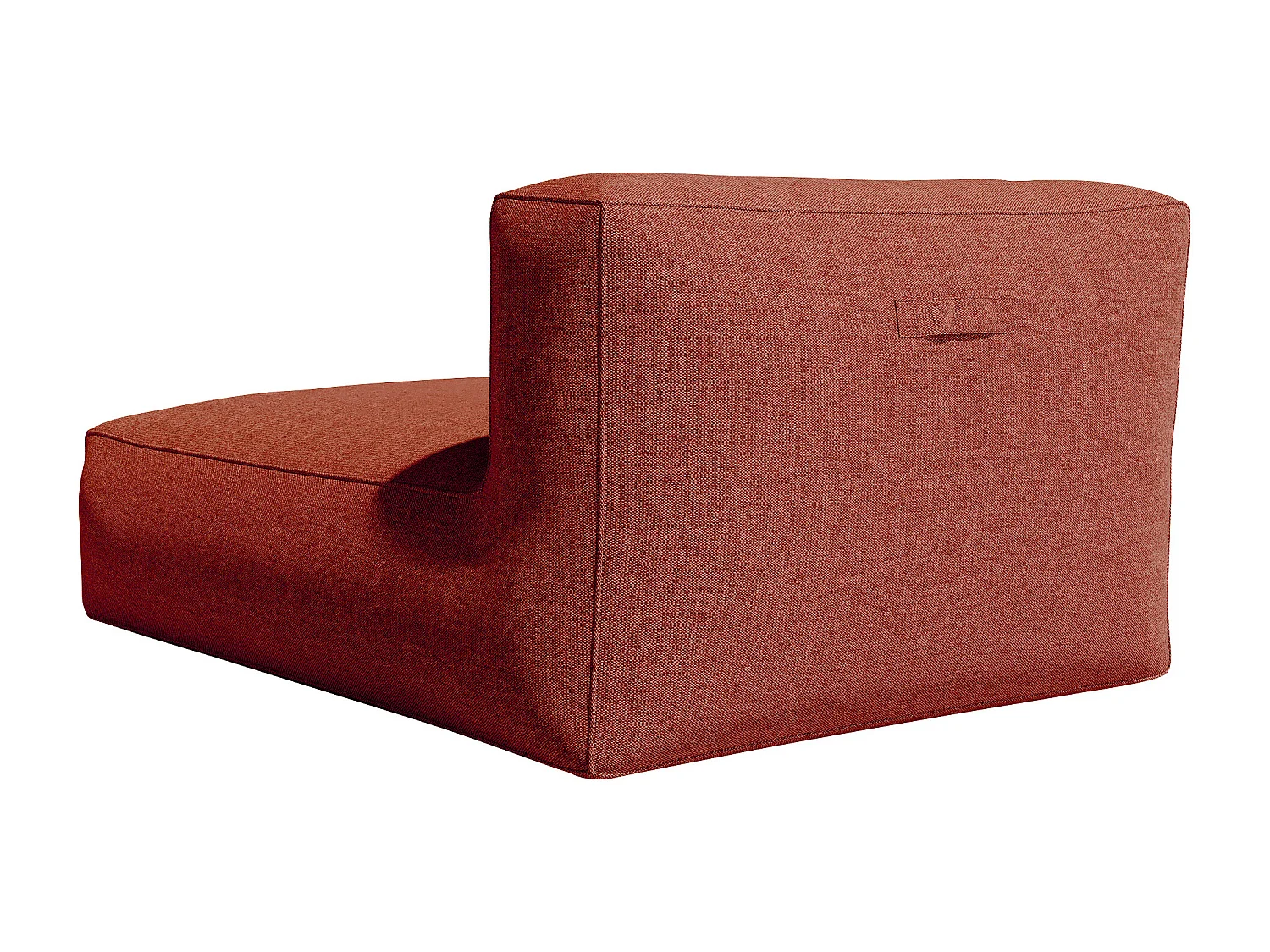 Extragrote tuinligstoel van stof - Terracotta - NOUMARA van MYLIA