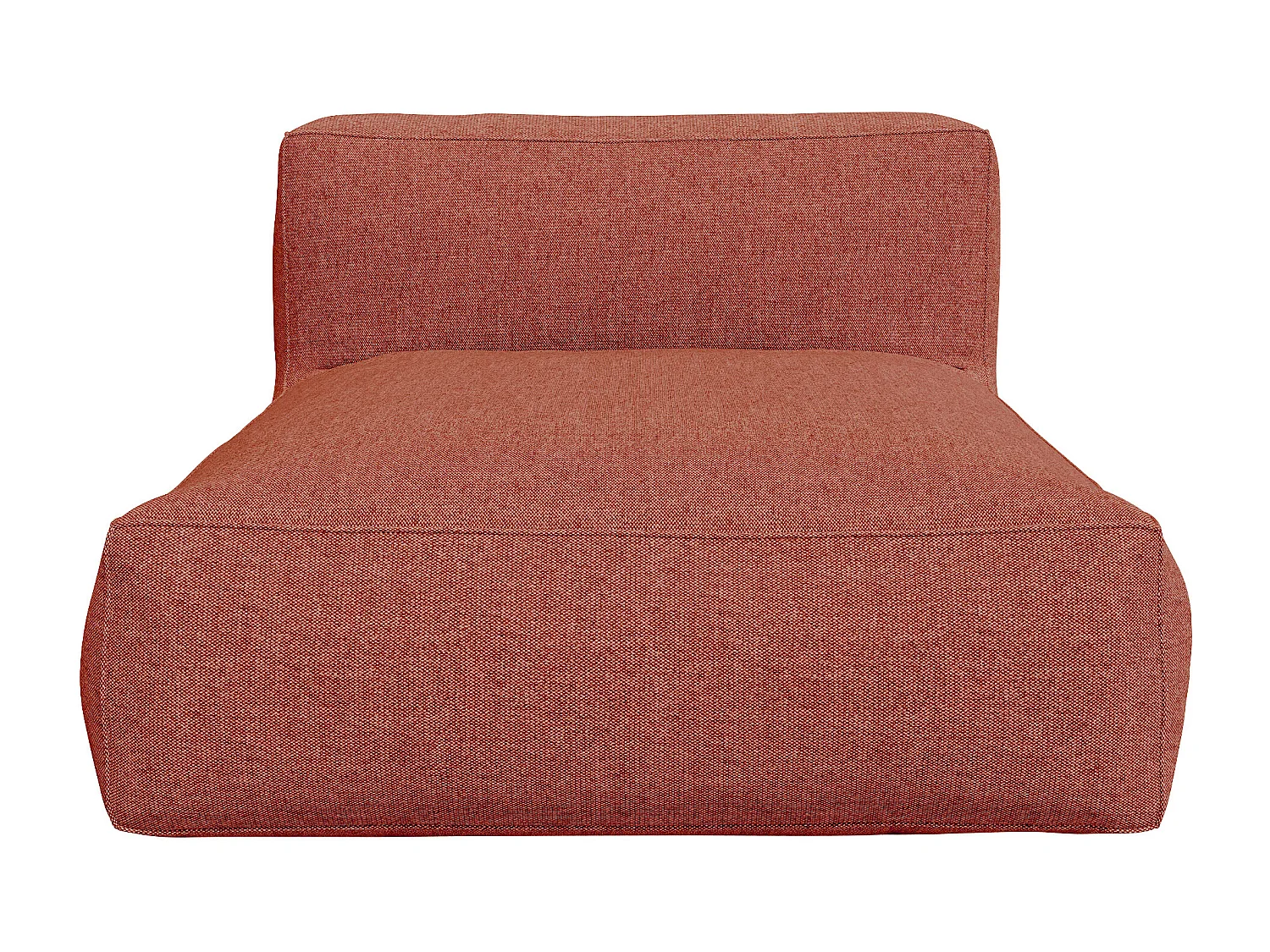 XXL solseng i stoff - Terracotta - NOUMARA fra MYLIA