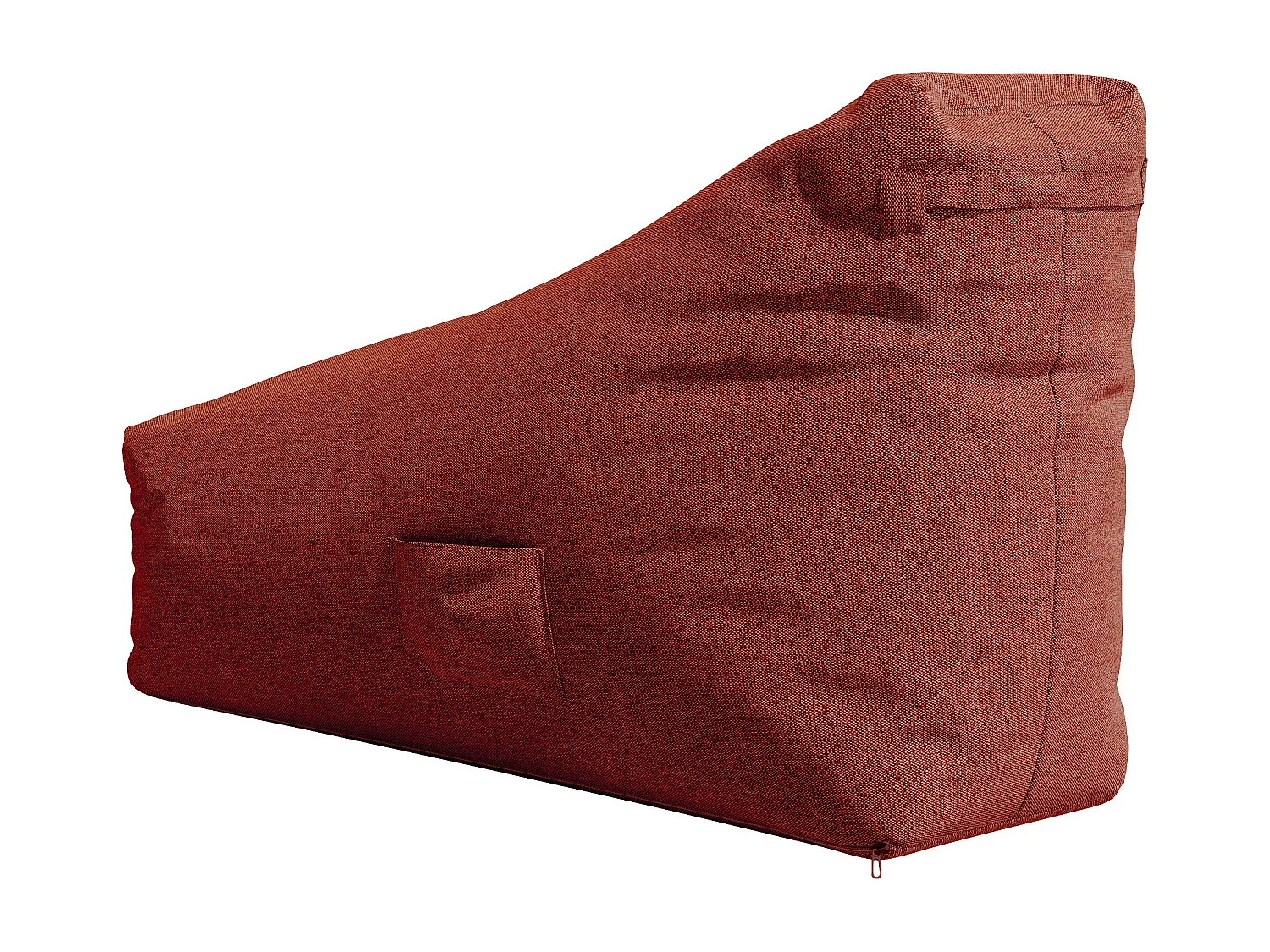 Tuinpoef peer van stof - Terracotta - KURUBI van MYLIA