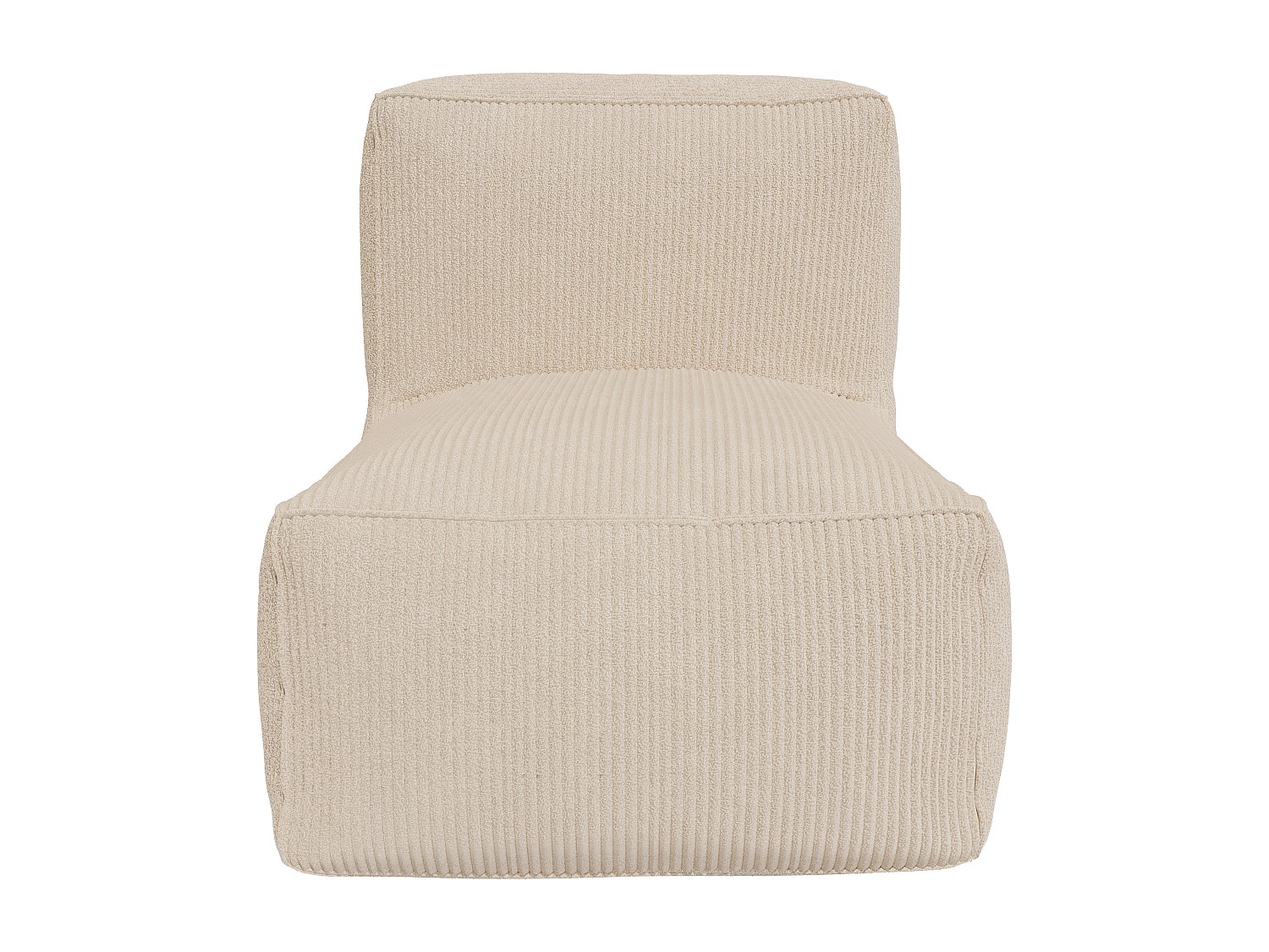 Vente-unique Sessel - Cord - Beige - Noumara