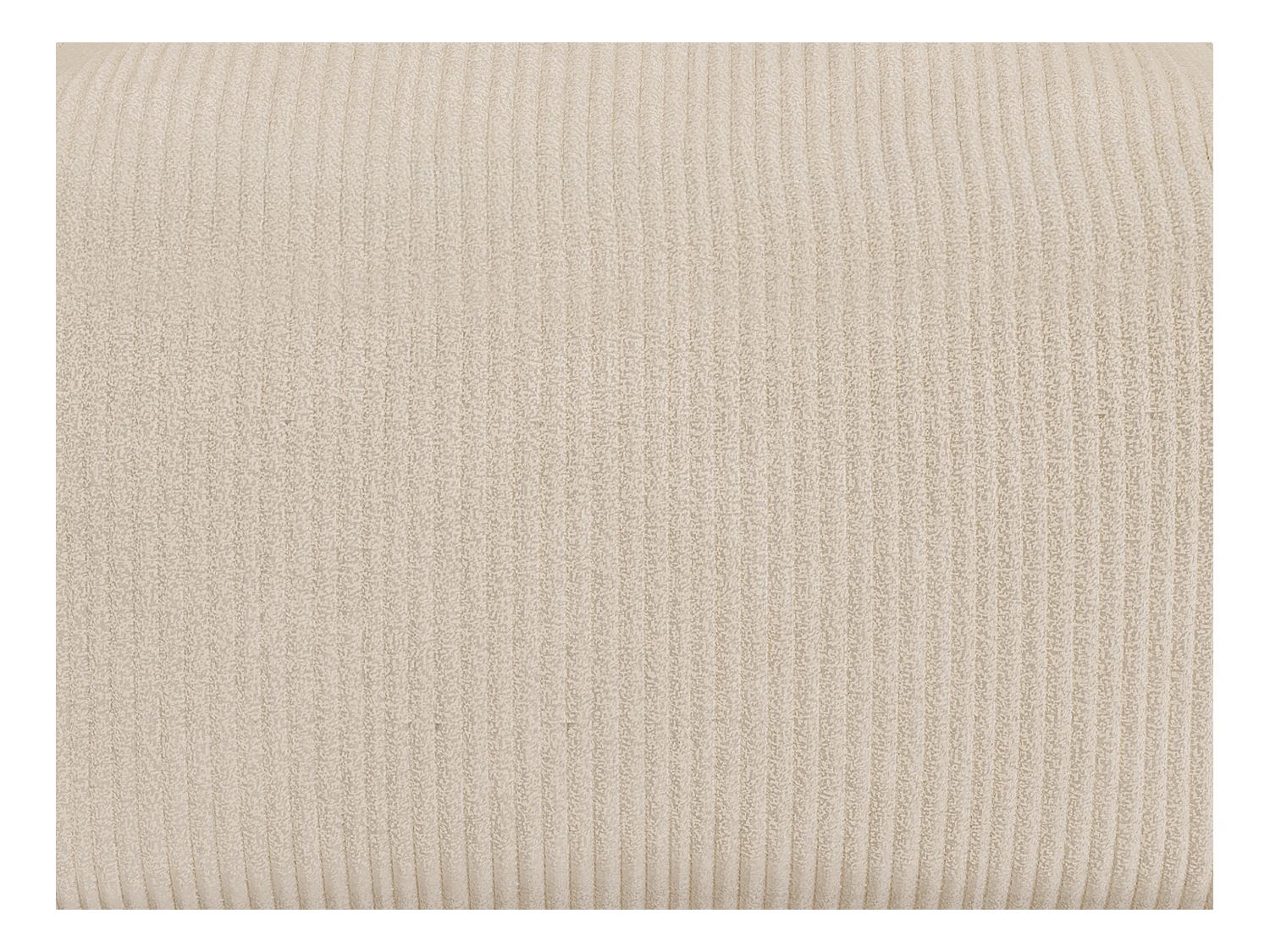 Puf de pana beige NOUMARA