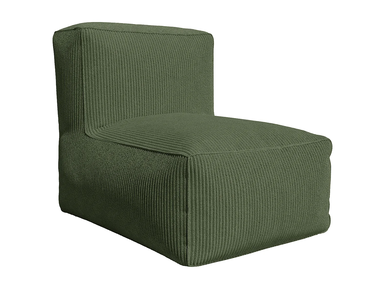 Sessel - Cord - Grün - NOUMARA