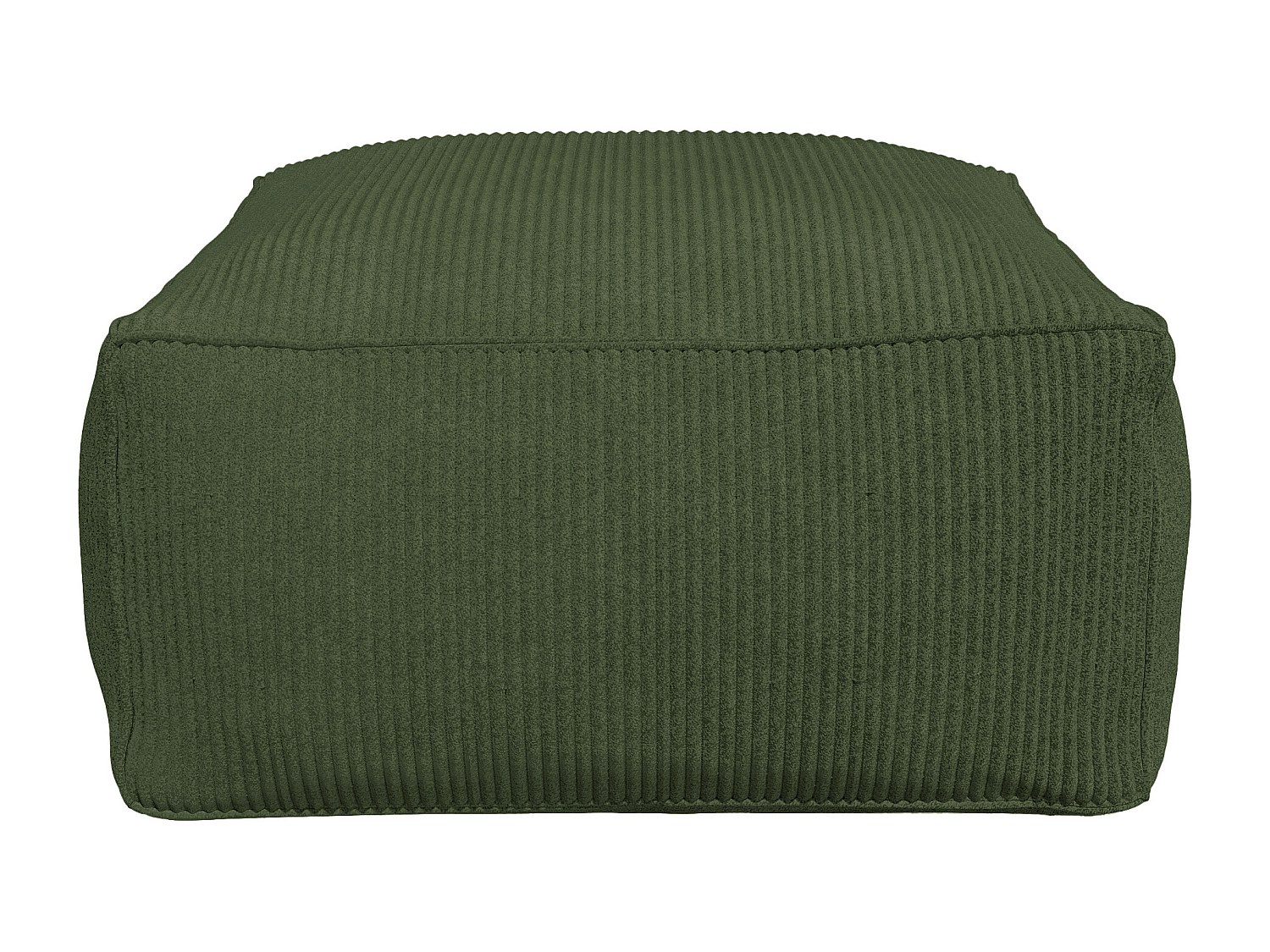 Hocker - Cord - Grün - NOUMARA