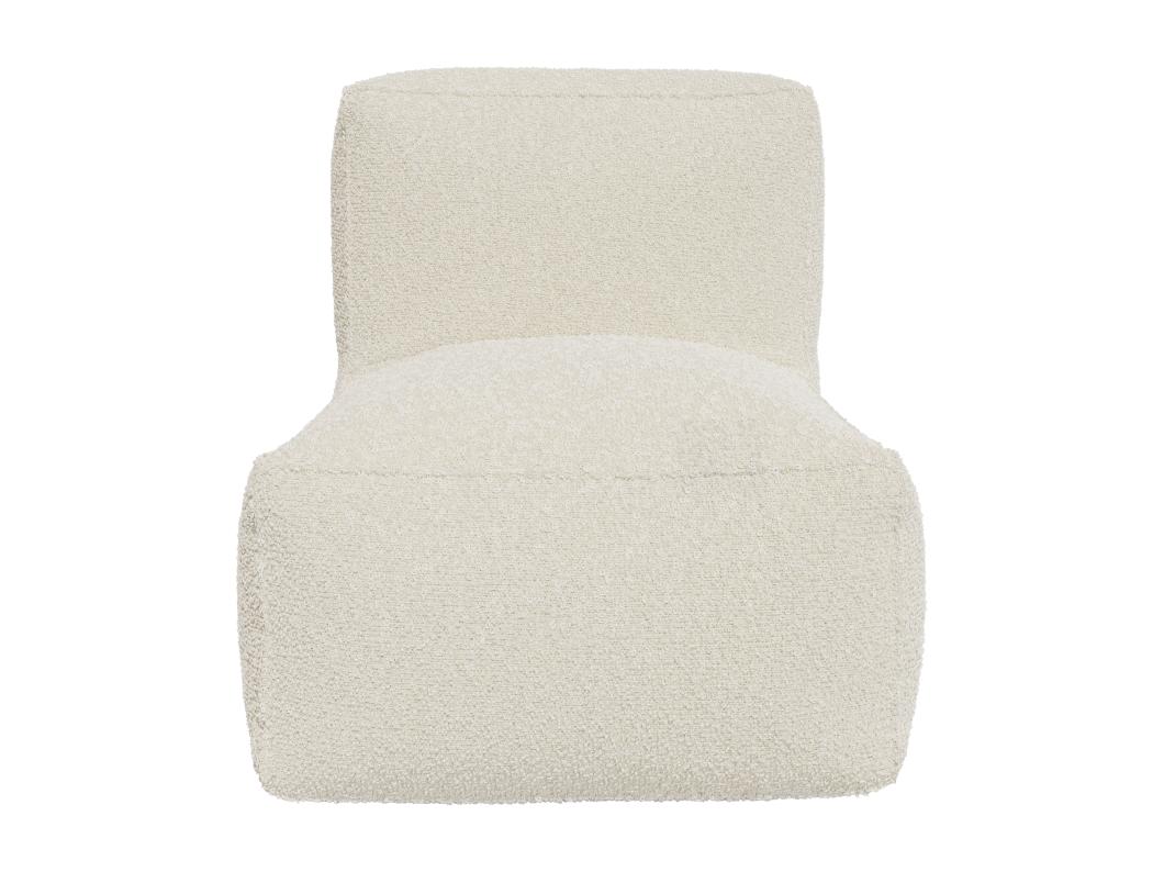 Sessel - Bouclé-Stoff - Beige - NOUMARA