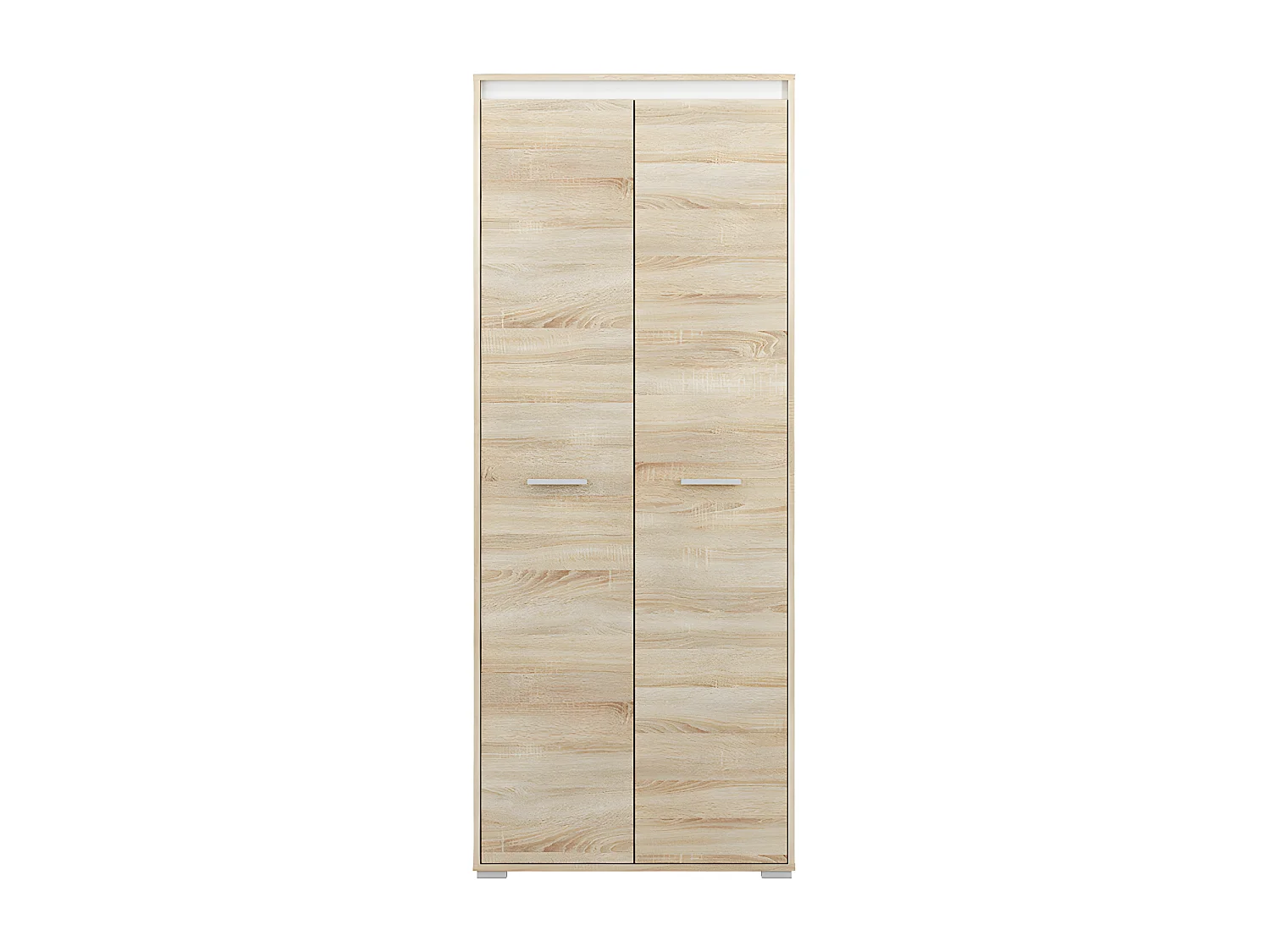 KLEIDERSCHRANK Avo Sonoma Eiche, Absetzung austauschbar  80 / 50 / 200cm