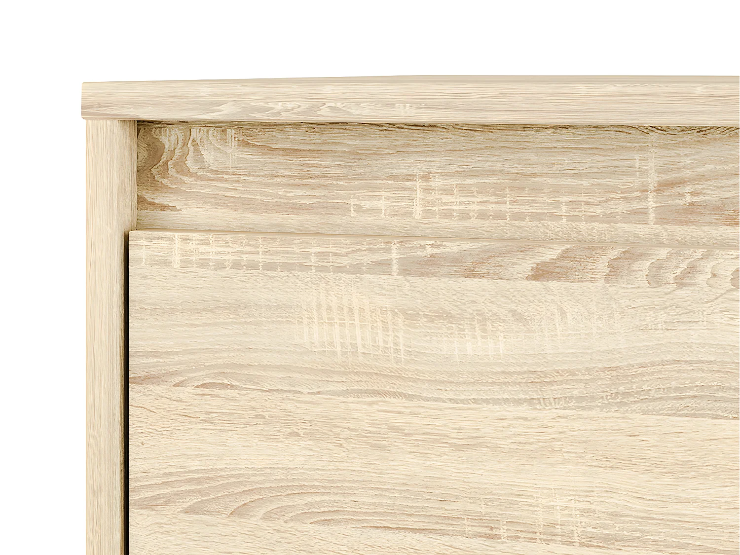 KLEIDERSCHRANK Avo Sonoma Eiche, Absetzung austauschbar  80 / 50 / 200cm