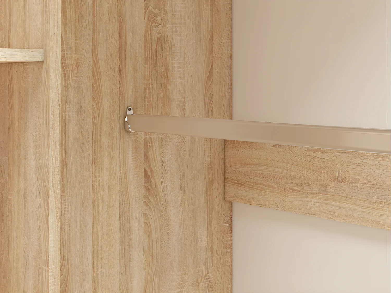 ECKSCHRANK Avo Sonoma Eiche, Absetzung austauschbar 82 / 82 / 200cm