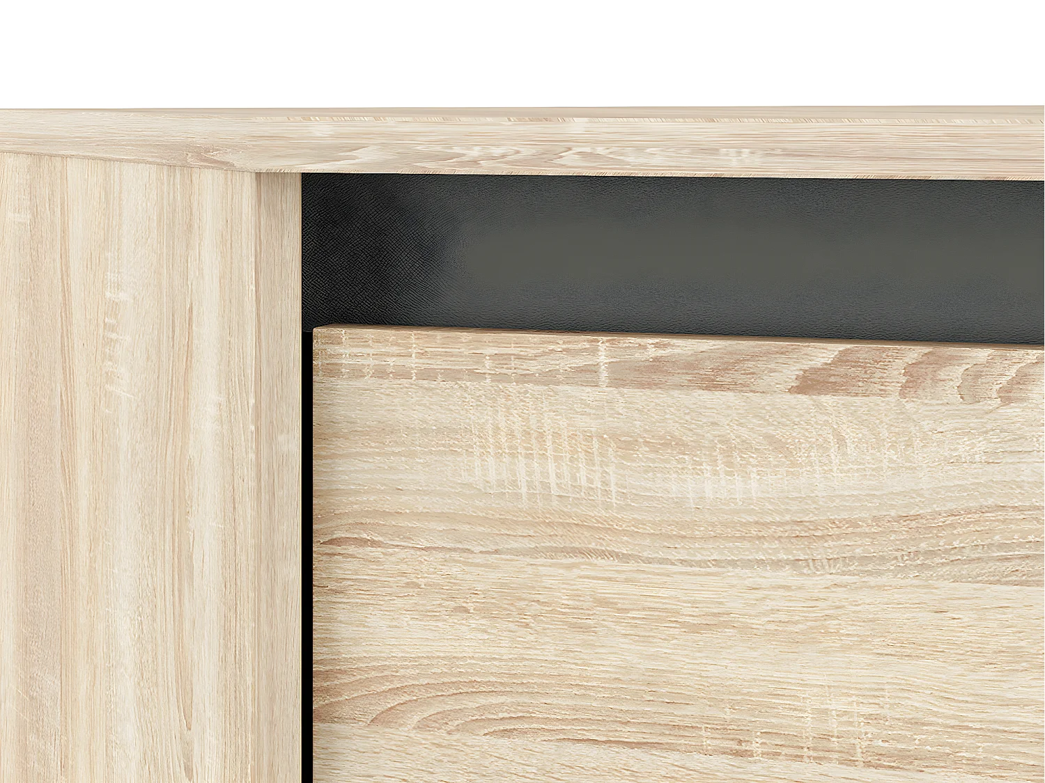 ECKSCHRANK Avo Sonoma Eiche, Absetzung austauschbar 82 / 82 / 200cm