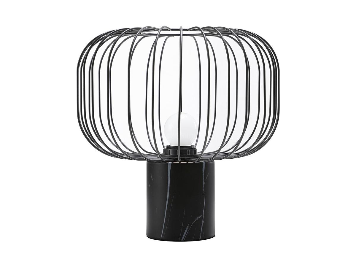 Tischleuchte - Metall - 26 x 26 cm - Schwarz - ANDROMAQUE günstig online kaufen
