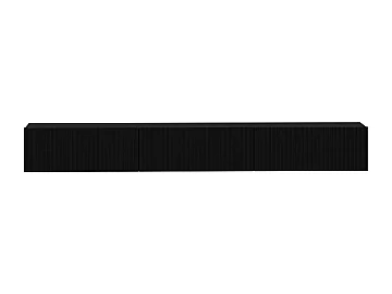 Meuble TV suspendu noir