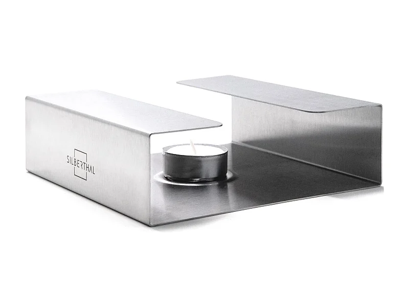 SILBERTHAL Stövchen für Teekanne - Edelstahl -