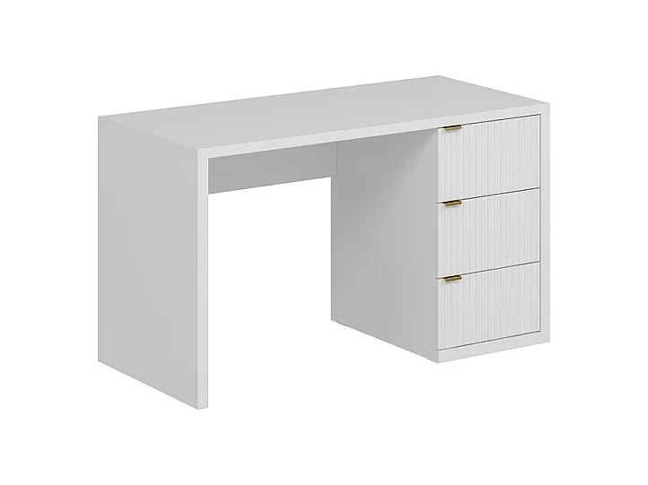 Bureau avec 3 tiroirs - Blanc - MABELI de Pascal Morabito