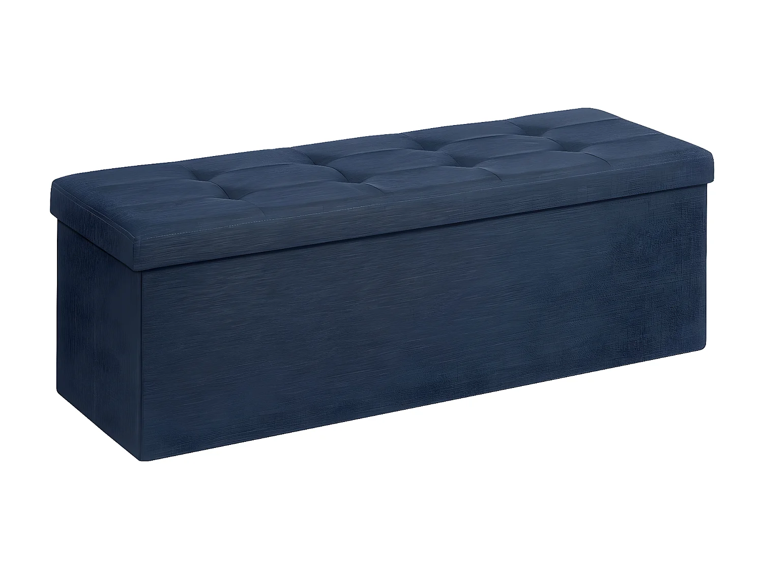 Coffre de rangement capitonné - L110 cm