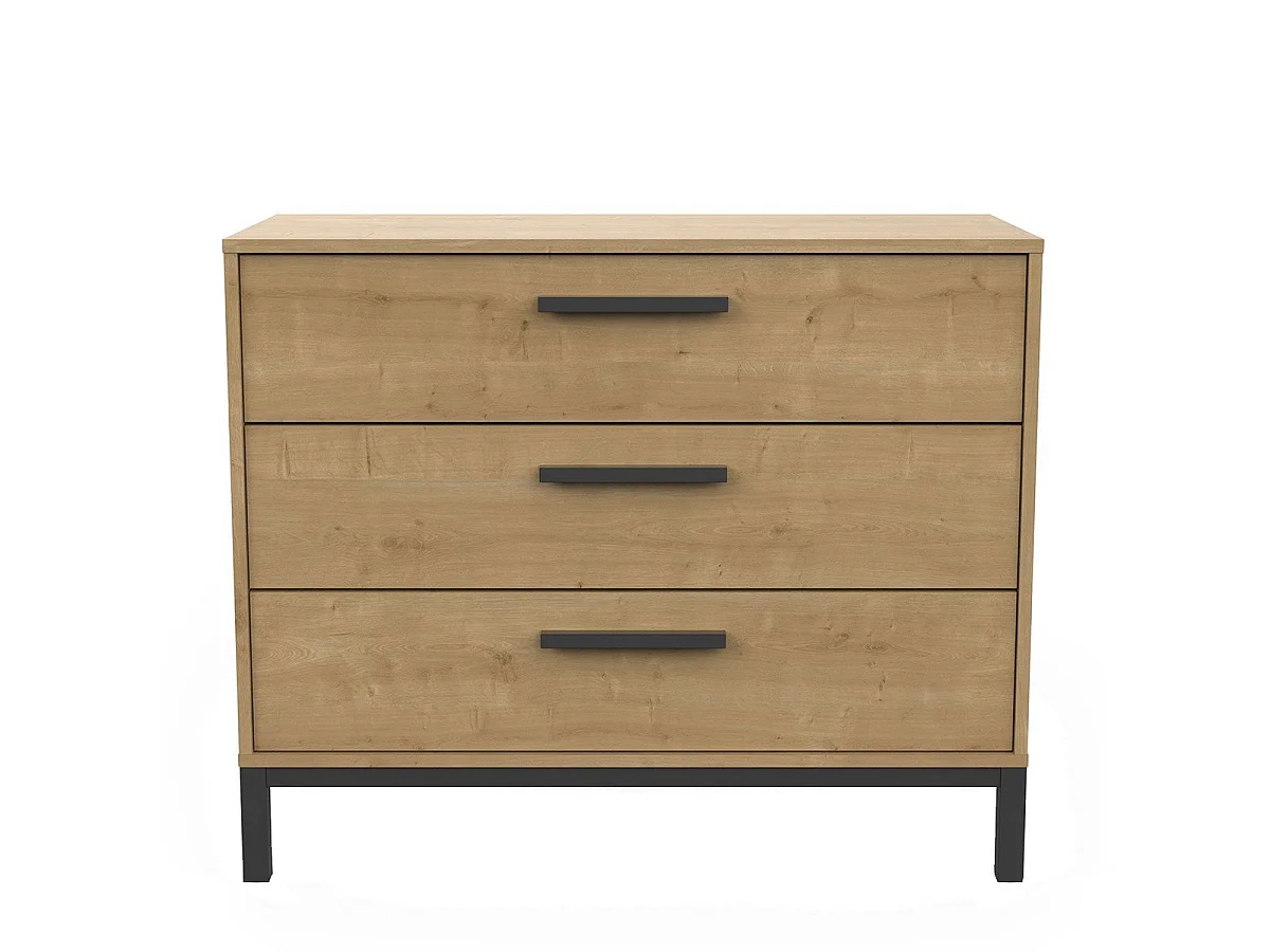 Commode 3 tiroirs L90,7 cm - CRAFT