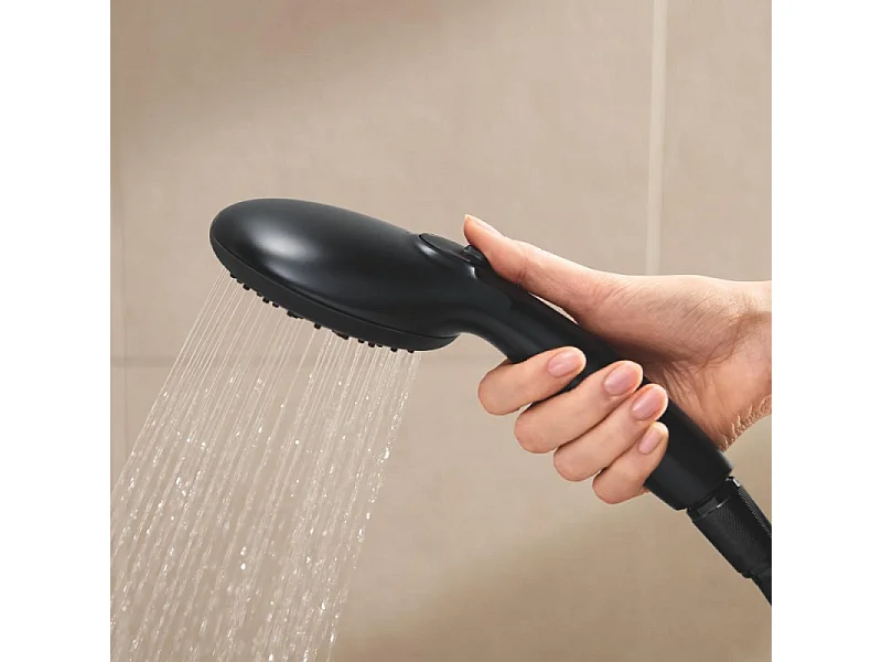 Columna de ducha sin grifo GROHE Vitalio Start 250 negro