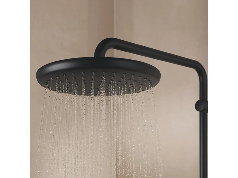 Colonne douche sans robinnetterie GROHE Vitalio Start 250 noire