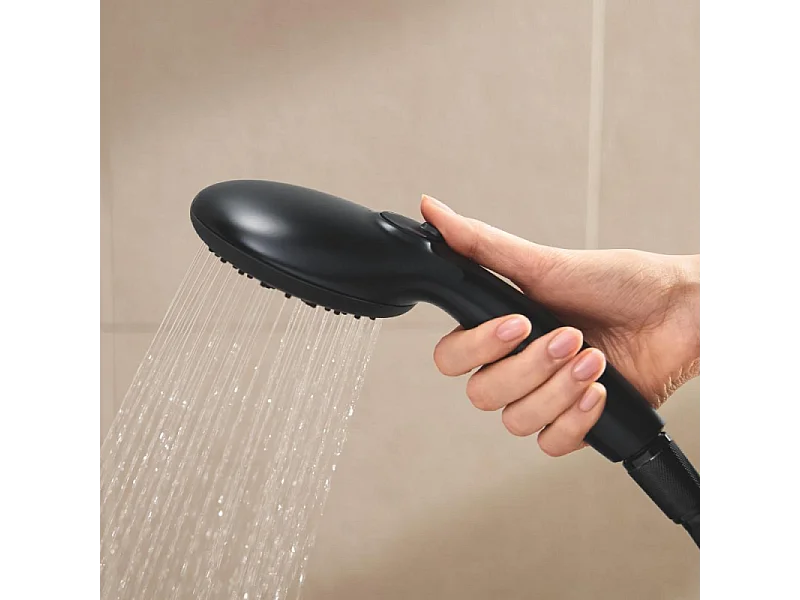 Columna de ducha sin grifo GROHE Vitalio Start 250 negro